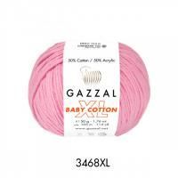 GAZZAL  BABY COTTON XL  3468 - 50% Хлопок, 50% Акрил 50 г/105 м