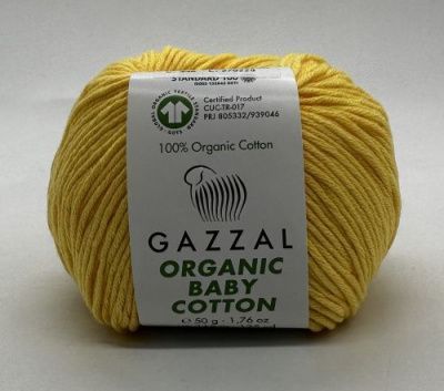 GAZZAL ORGANIC BABY COTTON  446 - 100% Хлопок 50 г/115 м