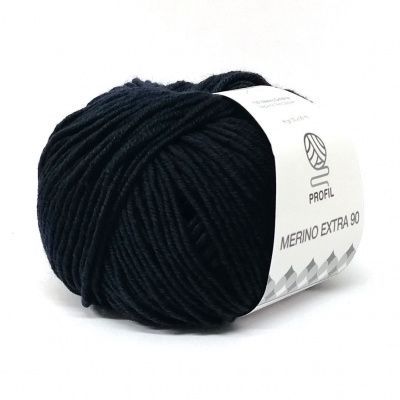 Merino 125 ( 428 сине-черный) 100% меринос экстрафайн 50 г/125 м